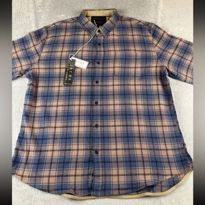 Jachs New York mens long sleeve button up flannel size 2XL